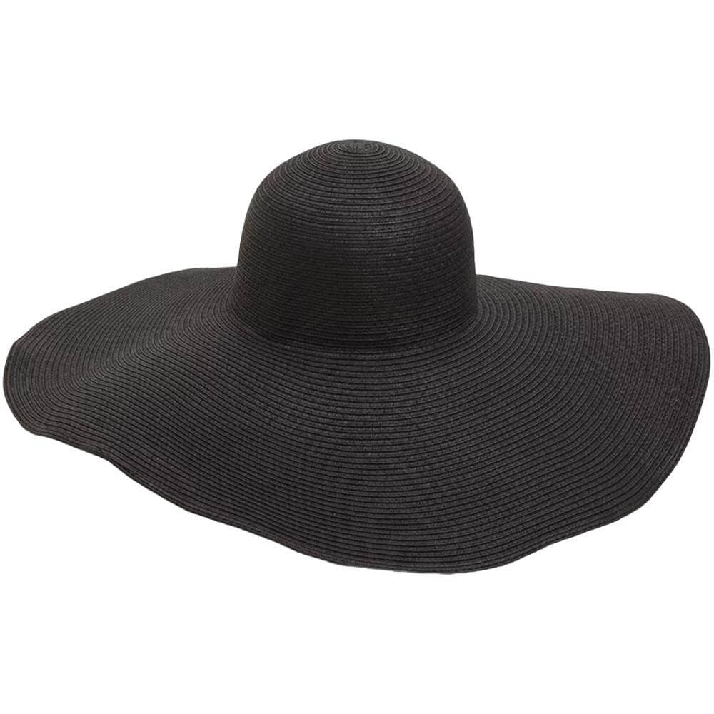 Phase Eight Oversized Black Straw Hat